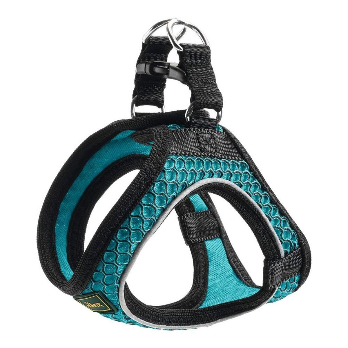 Hundesele Hunter Hilo-Comfort Turkisblå S (42-48 cm)