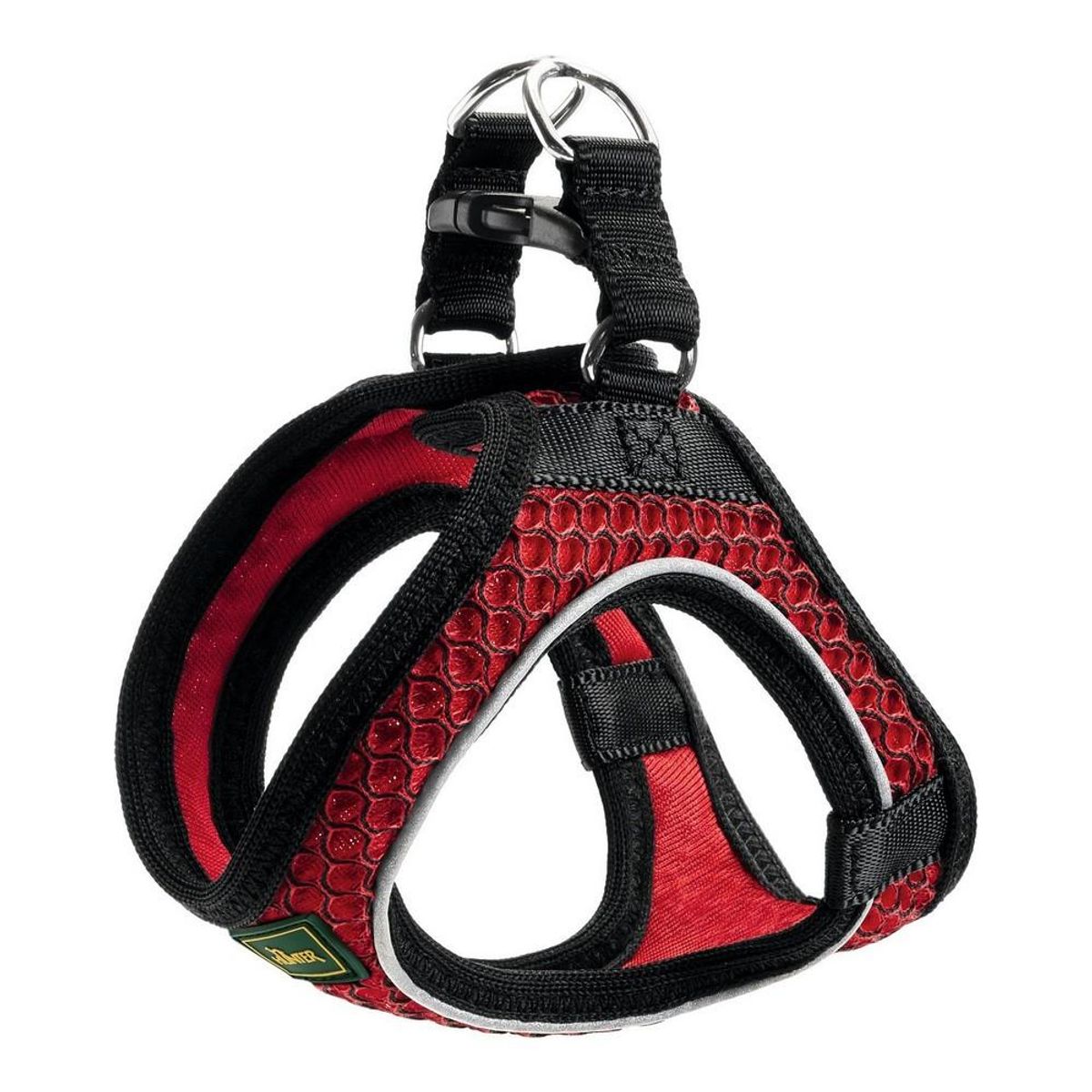 Hundesele Hunter Hilo-Comfort Rød Størrelse S/M (48-55 cm)