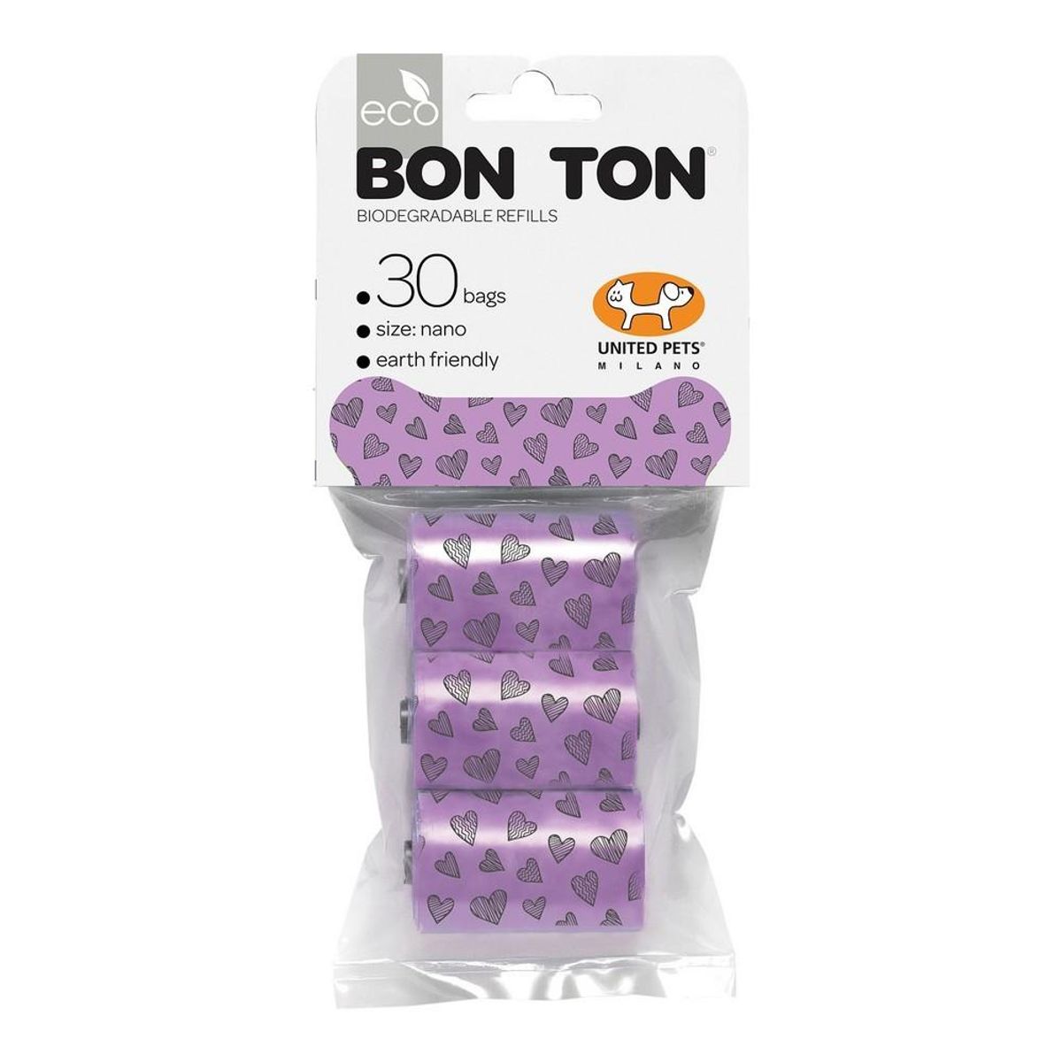 Hygiejneposer United Pets Bon Ton Nano Hund Lilla (3 x 10 uds)