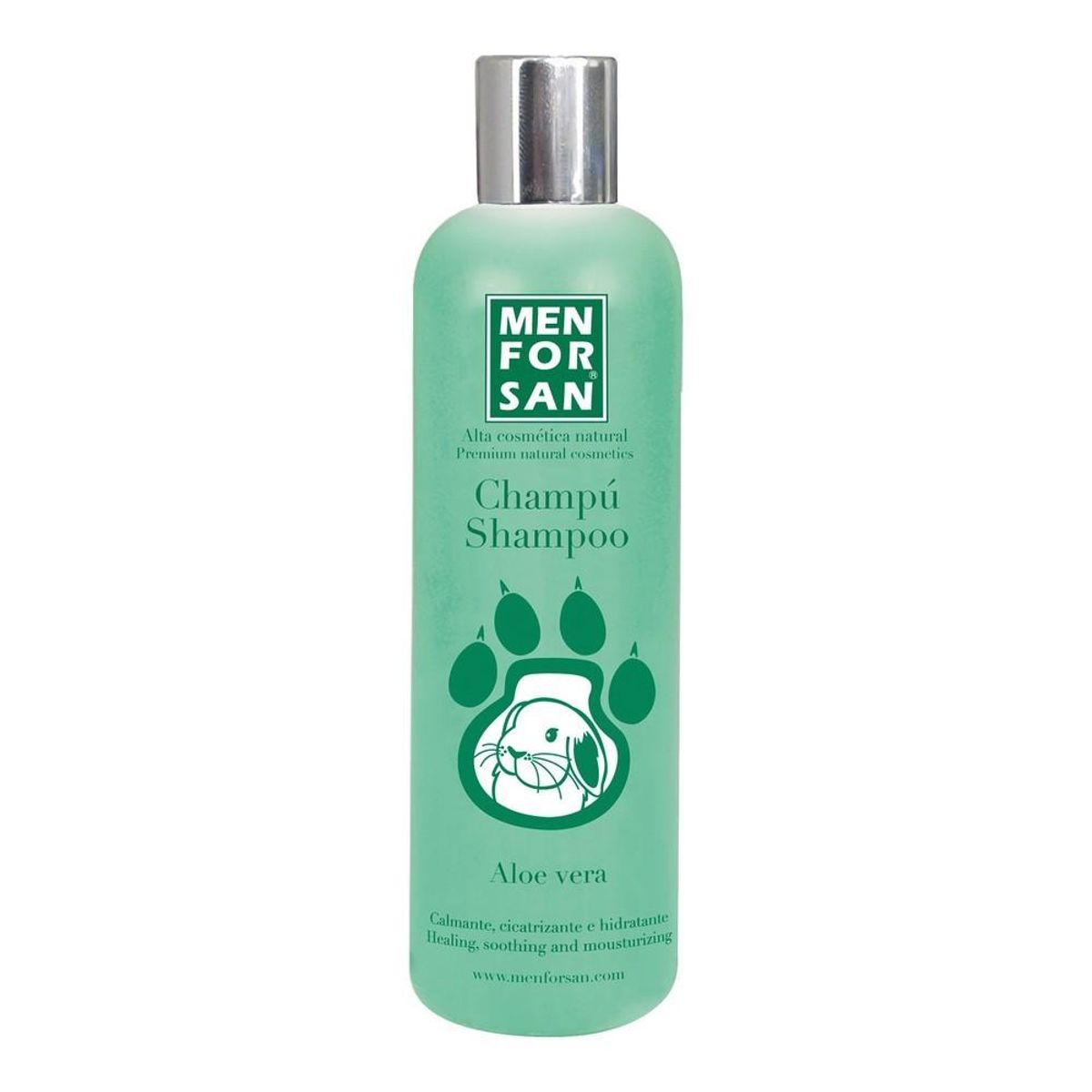 Shampoo Menforsan Aloe Vera Gnavere 300 ml