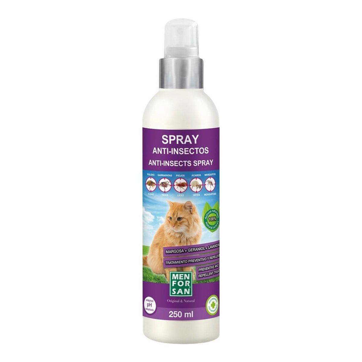 Insektmiddel Menforsan Spray Kat 250 ml