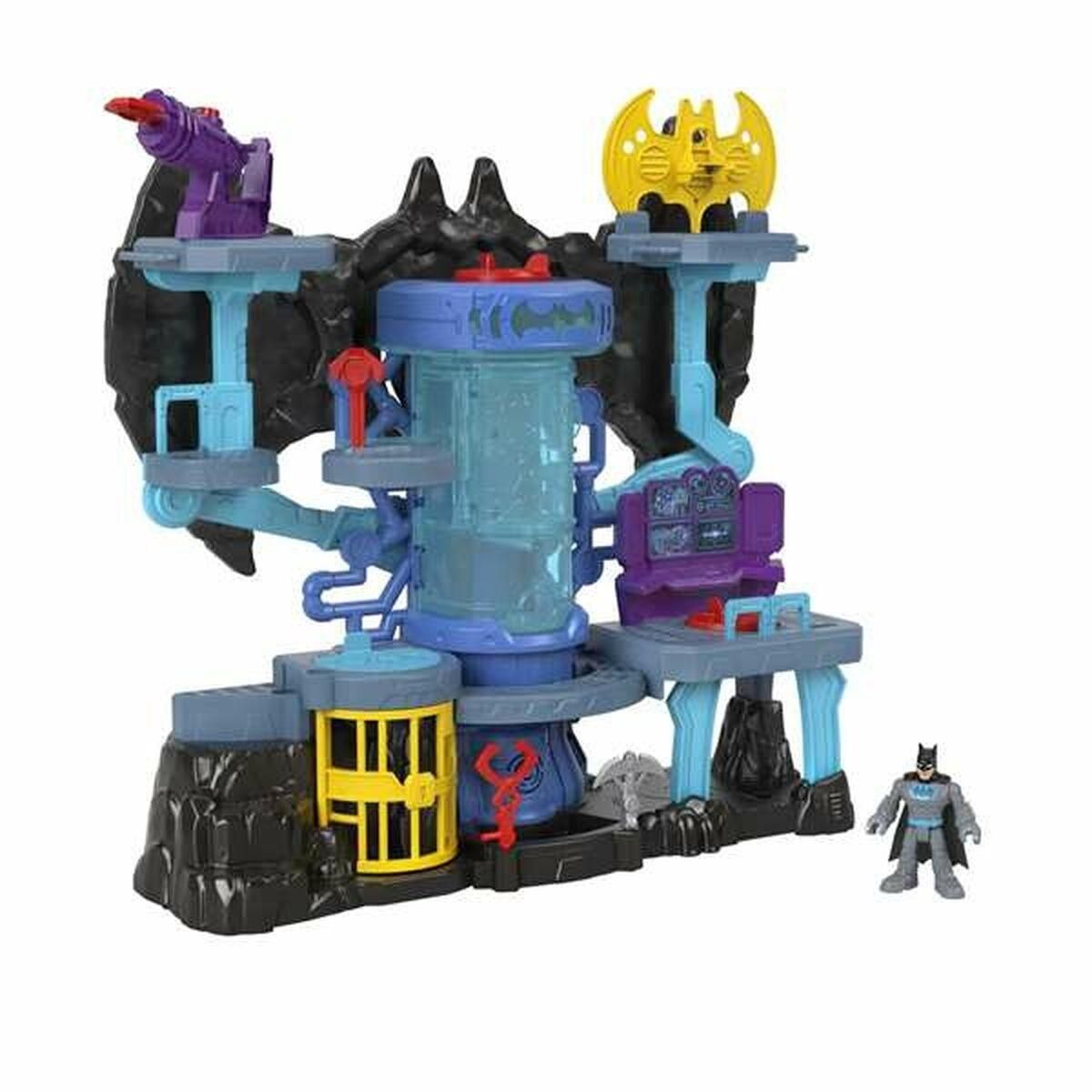 Playset Batman Super Friends Bat-tech Batcave Lys med lyd 40 x 38 cm