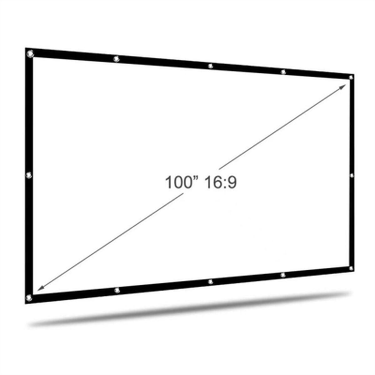 Projektorskærm iggual IGG318133 100"