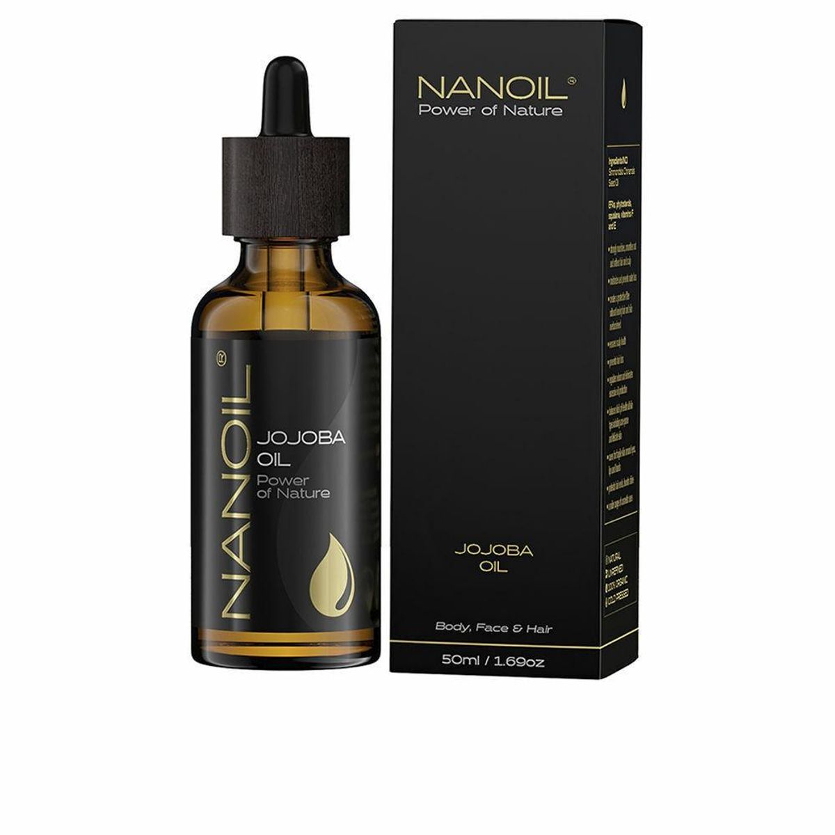 Kropsolie Nanoil Power Of Nature 50 ml Jojoba Olie