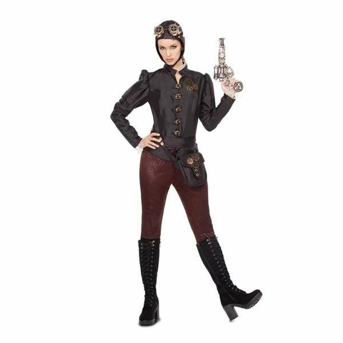 Kostume til voksne Steampunk S