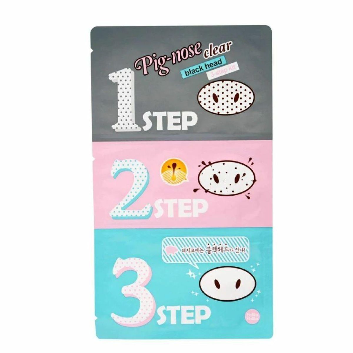 Ansigtsmaske Peel Off Holika Holika Pig-nose Clear Black Head 3 Step