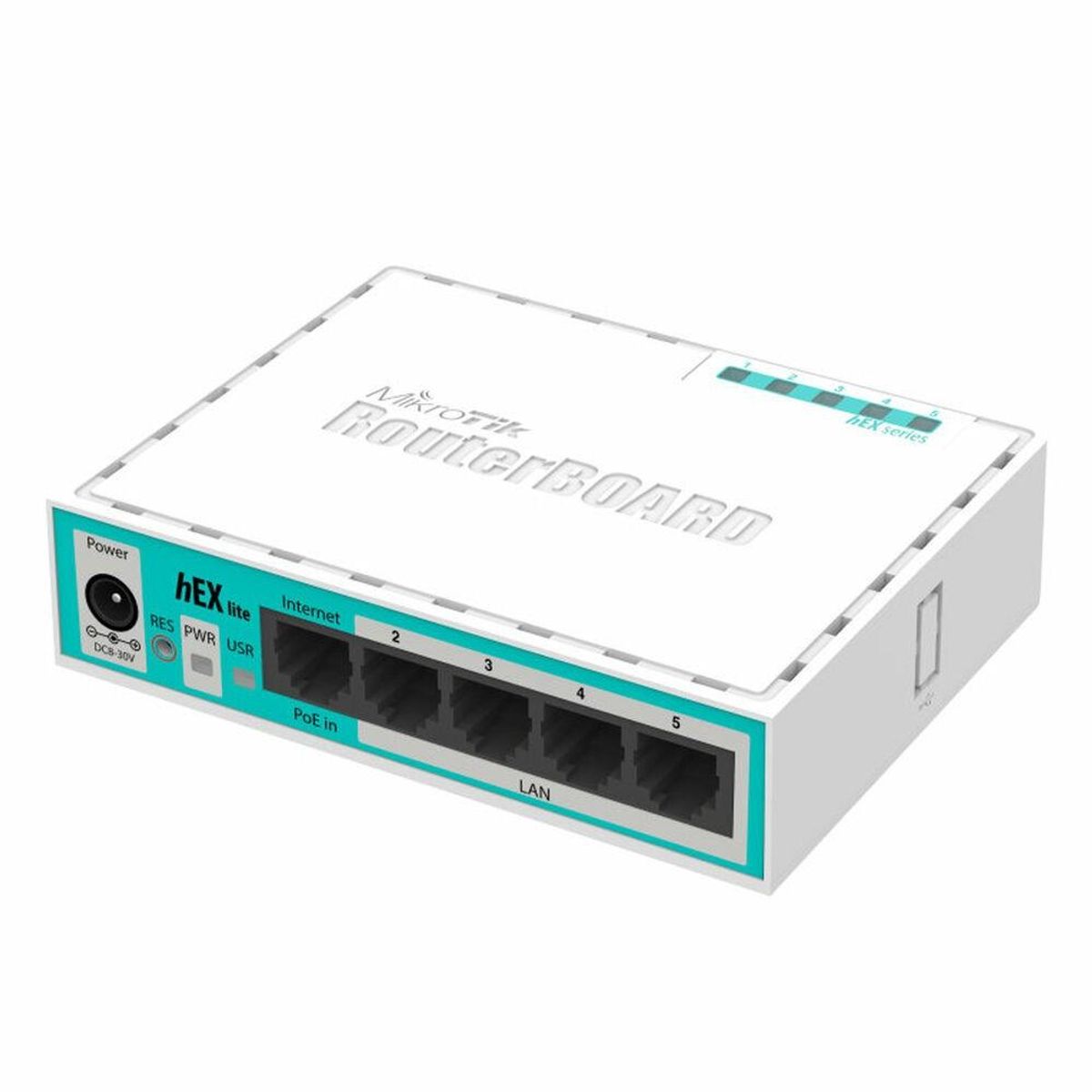 Router Mikrotik HEX LITE RB750r2 Hvid