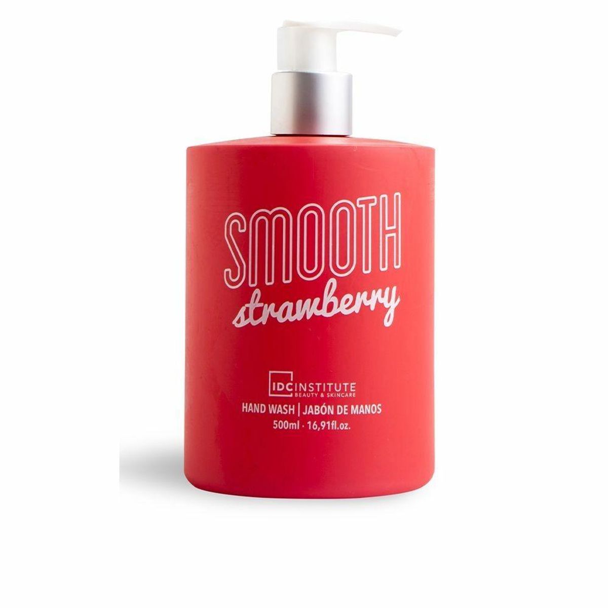 Sabonete de Mãos Líquido com Doseador IDC Institute Smooth Jordbær 500 ml