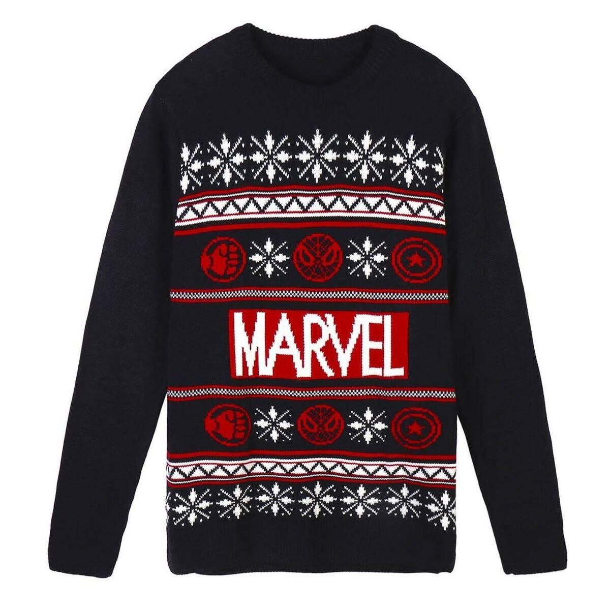 Unisex Trøje Marvel Mørkeblå XS