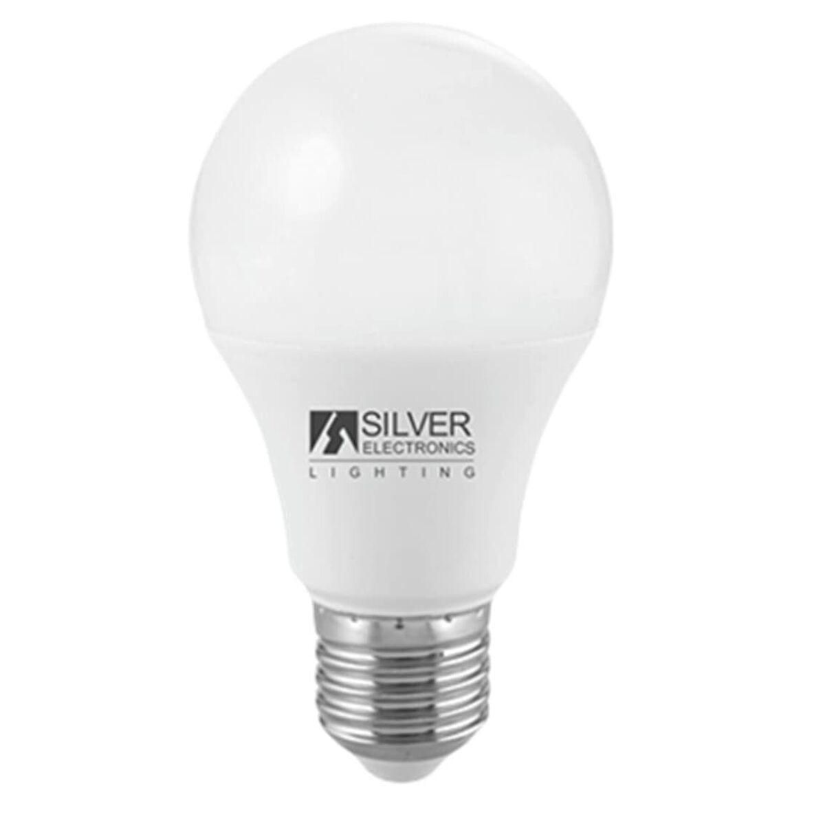 LED-lampe Silver Electronics ECO ESTANDAR E27 Hvid