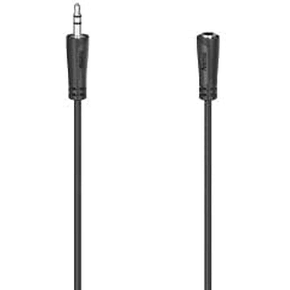 Jack-kabel Hama 00205120 3 m Sort