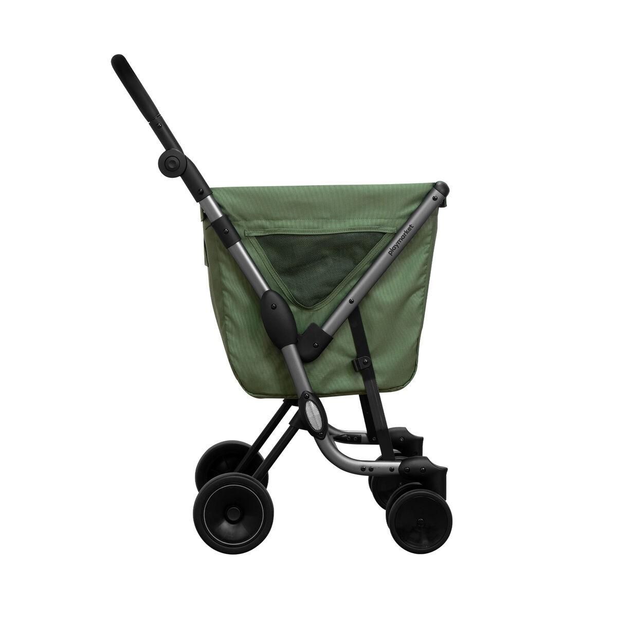 Indkøbsvogn Playmarket 24960D3 288WEGO Oliven 55 L