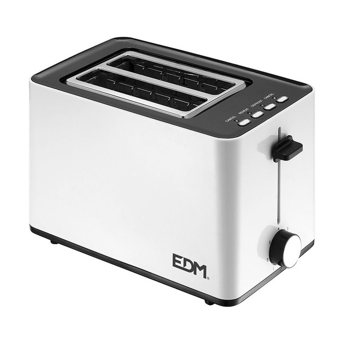 Brødrister EDM White Design 850 W