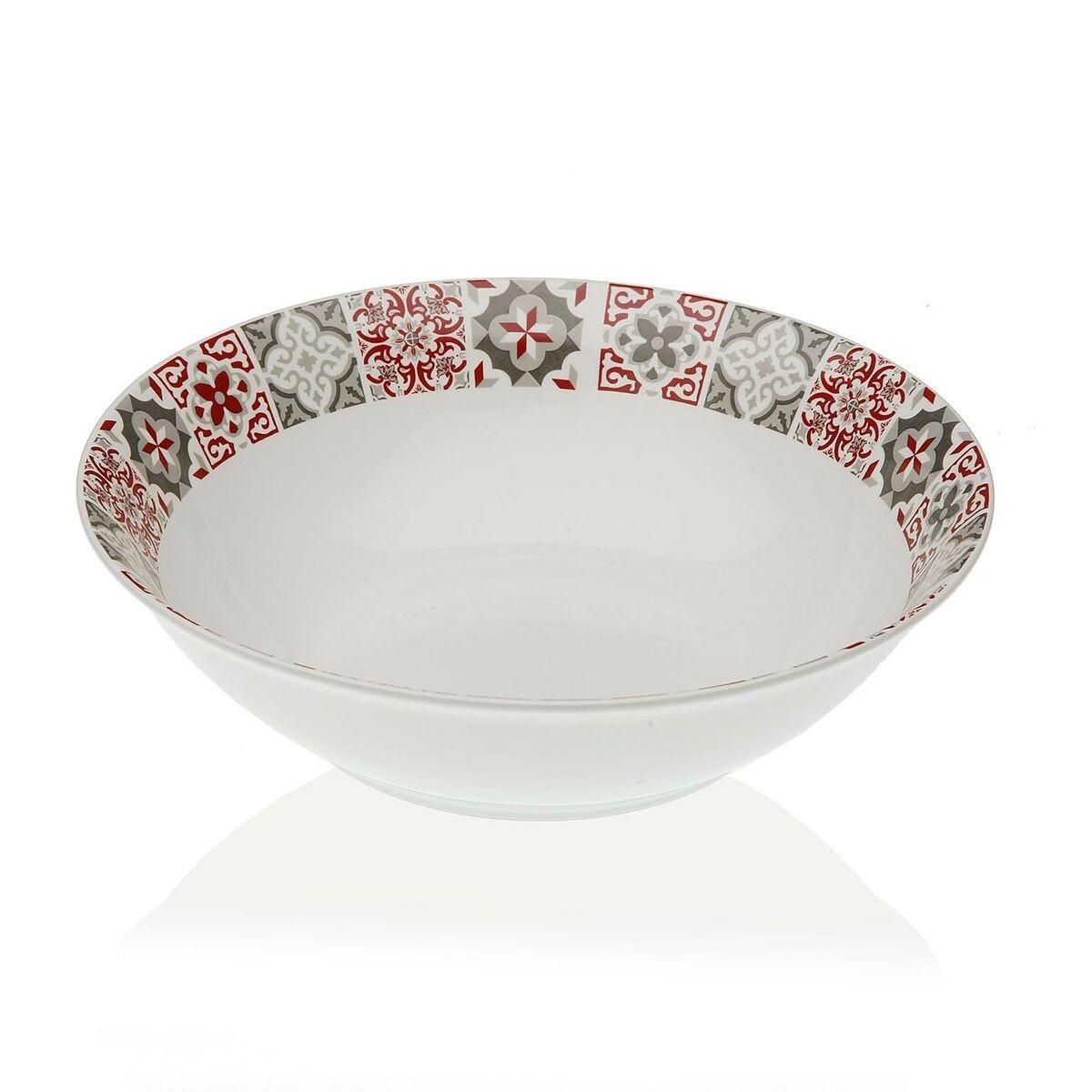 Salatskål Versa Rødbrun Porcelæn