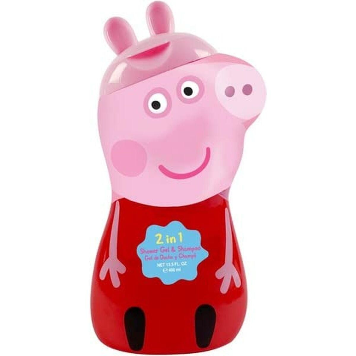 Gel og Shampoo 2 i 1 Cartoon Peppa Pig (400 ml)