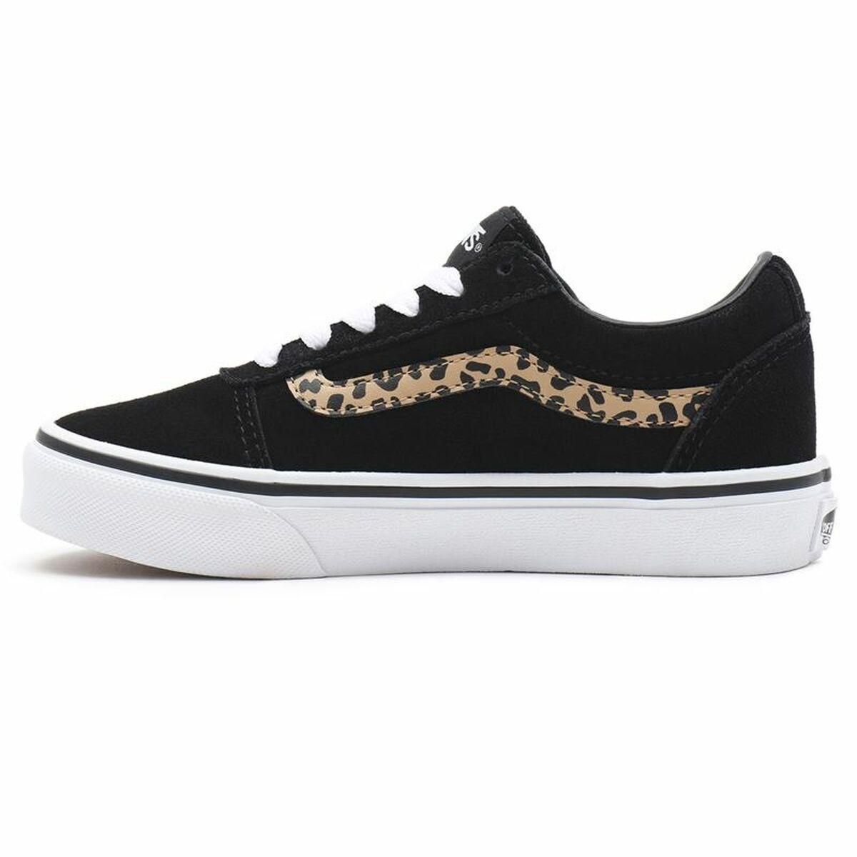 Kondisko til Børn Vans Ward Suede Sort Leopard 27