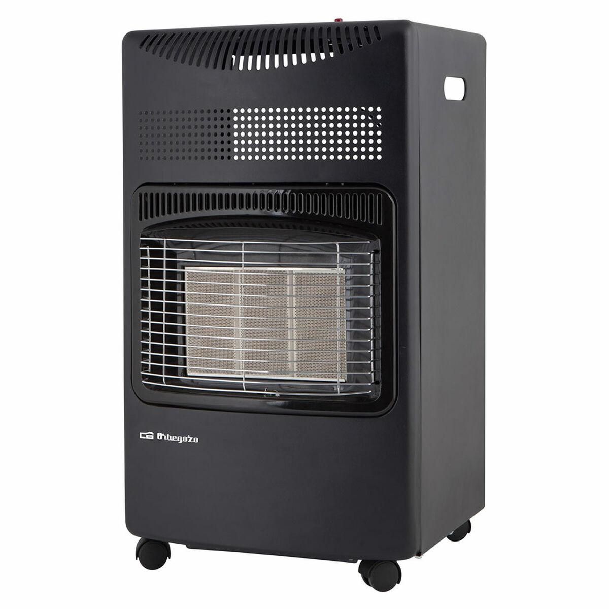 Gasvarmeovn Orbegozo HCE 73 Sort 4200 W