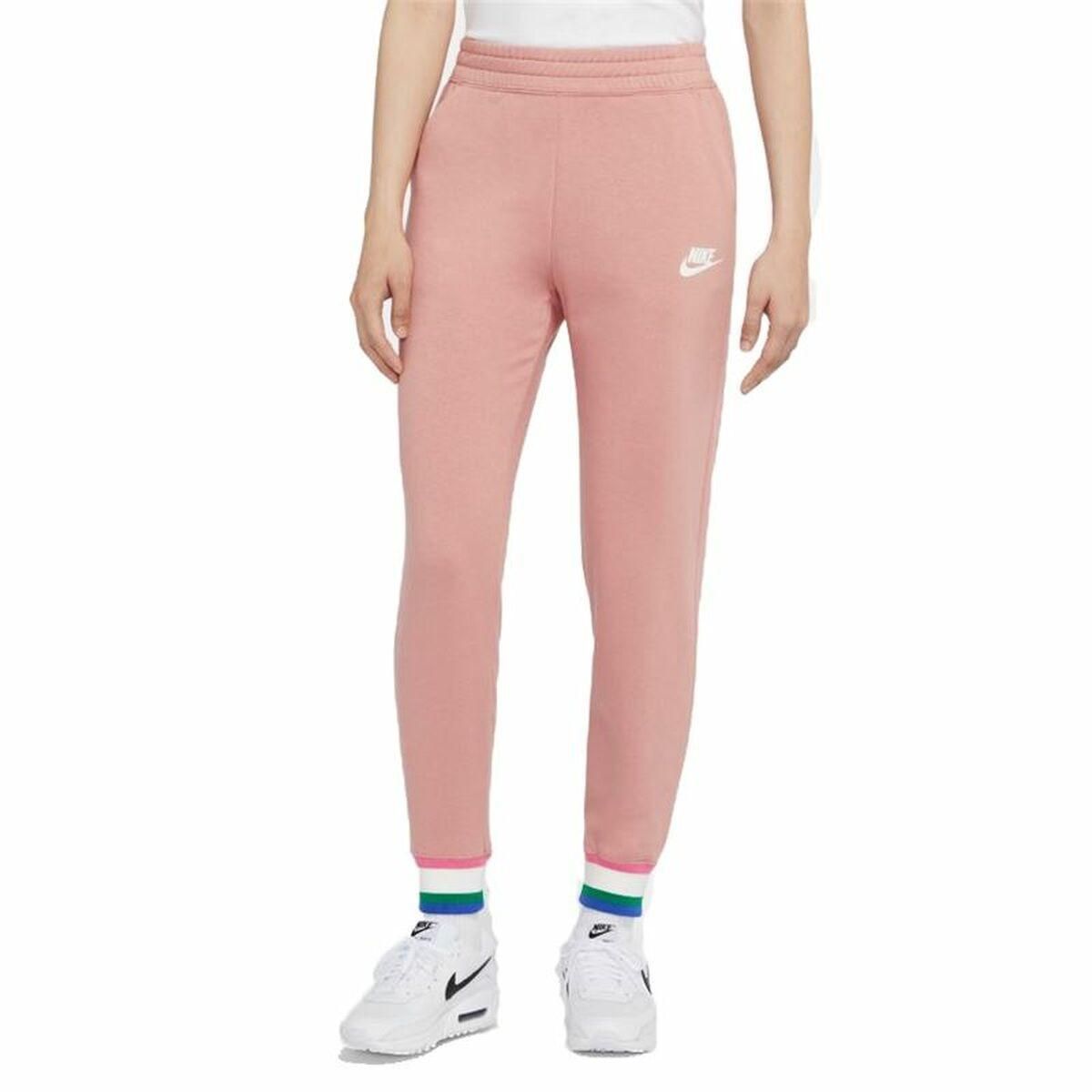 Lange sportsbukser Nike Dame Pink S