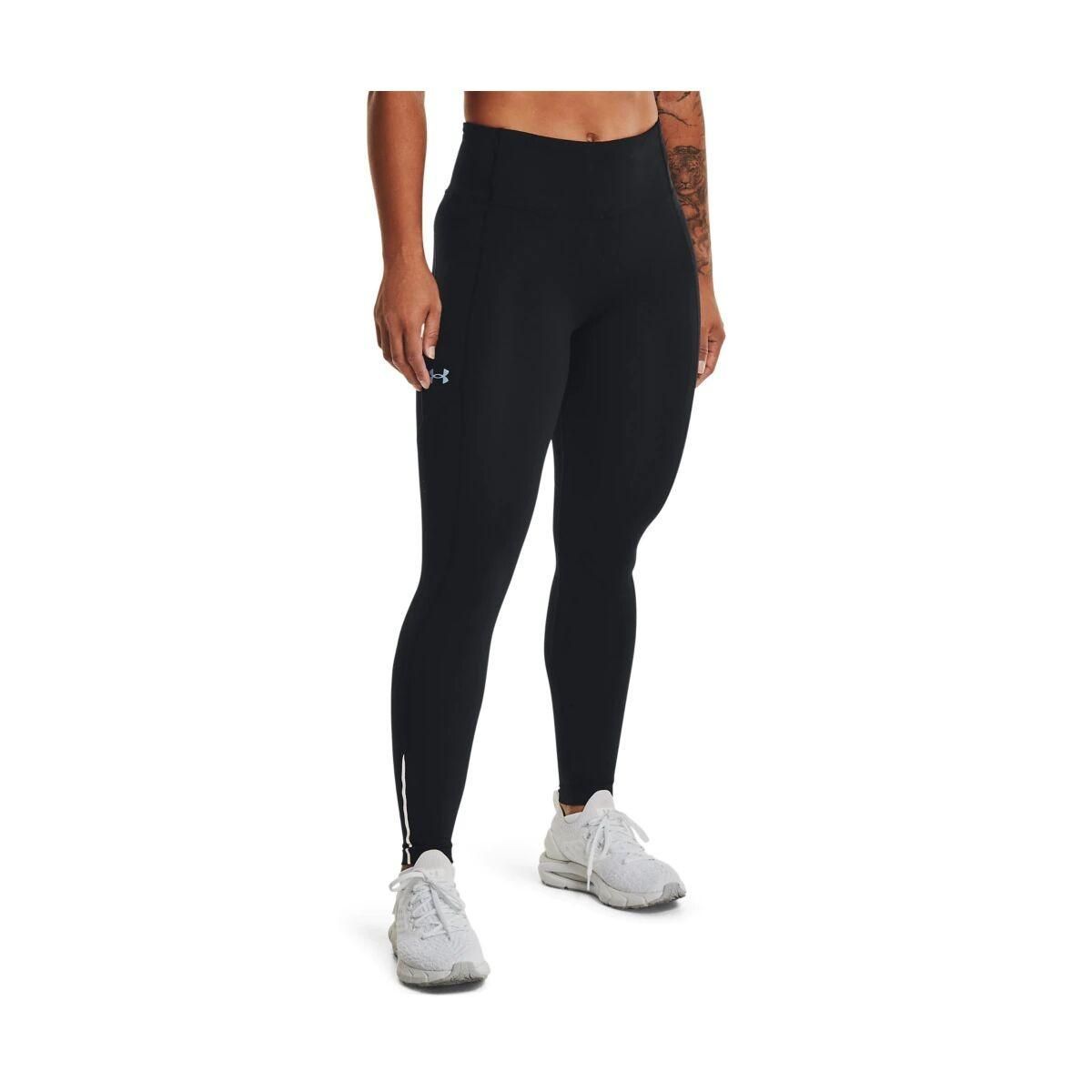 Lange sportsbukser Under Armour Dame Sort XS