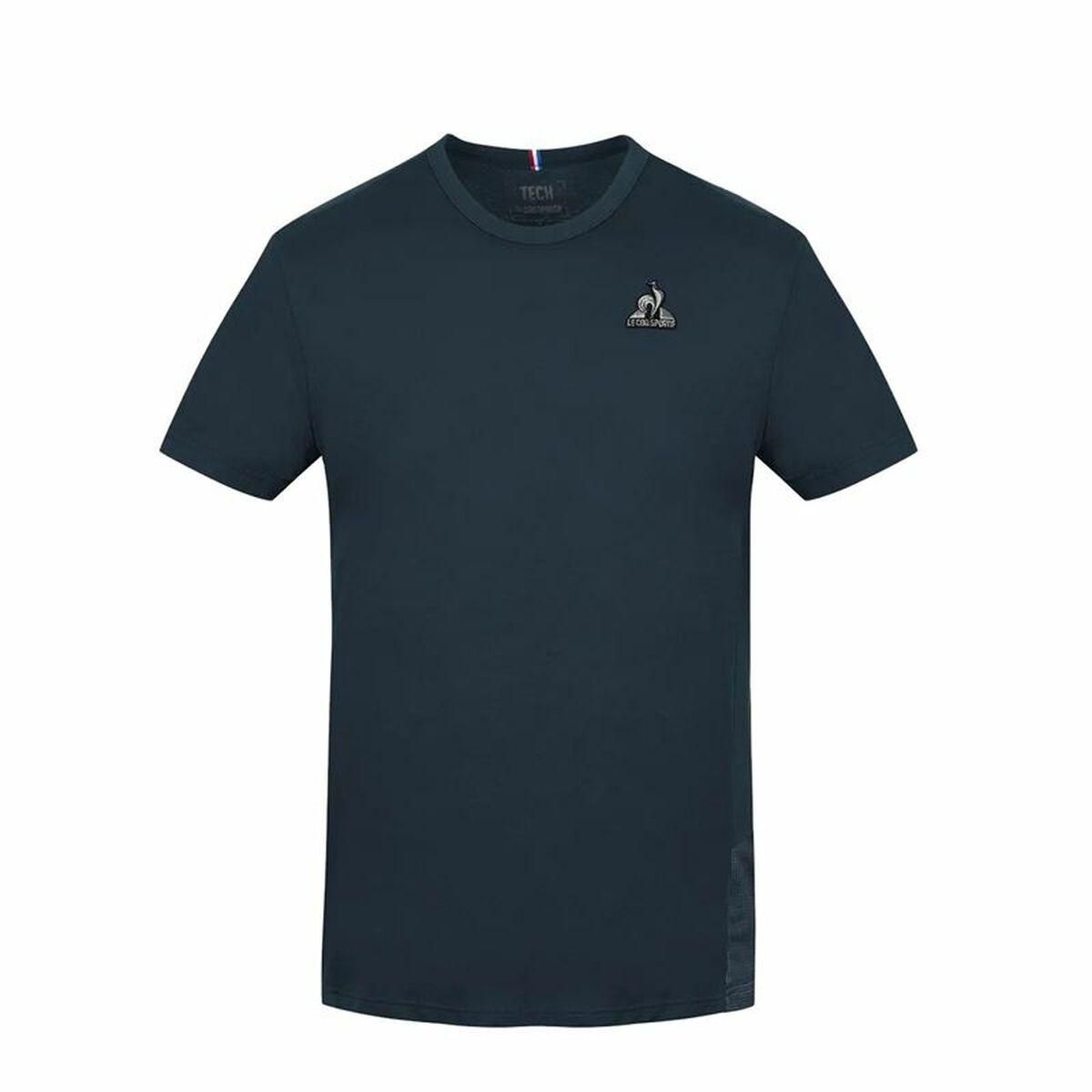 Kortærmet T-shirt til Mænd Le coq sportif Tech Sort S