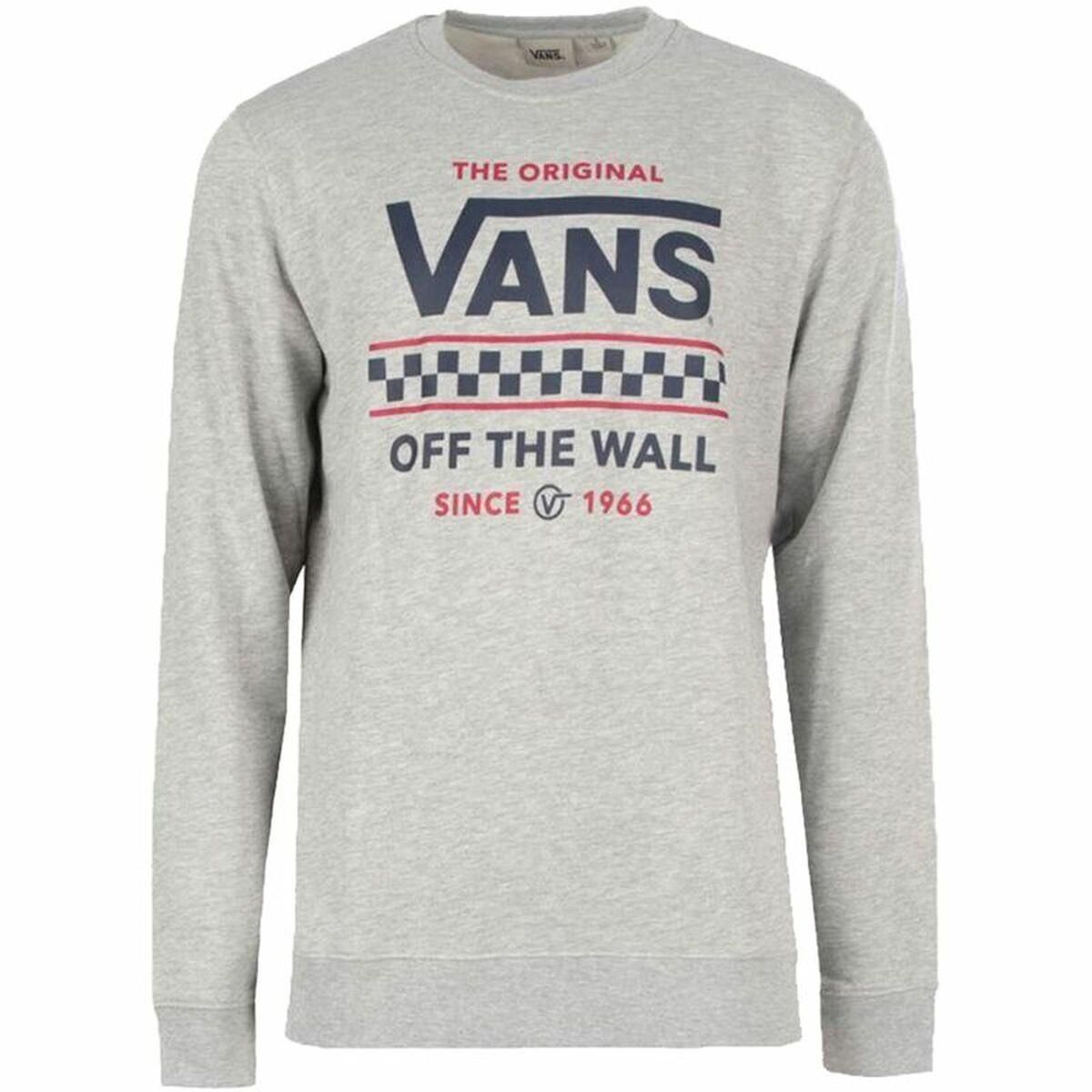 Sweaters uden Hætte til Mænd Vans Stackton Crew Grå S