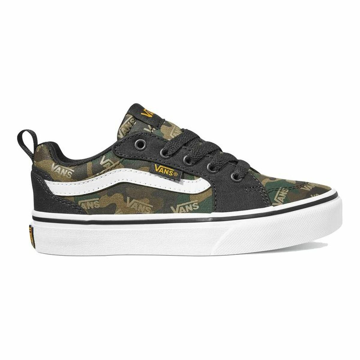 Kondisko til Børn Vans Filmore High Top Grøn Camouflage 34