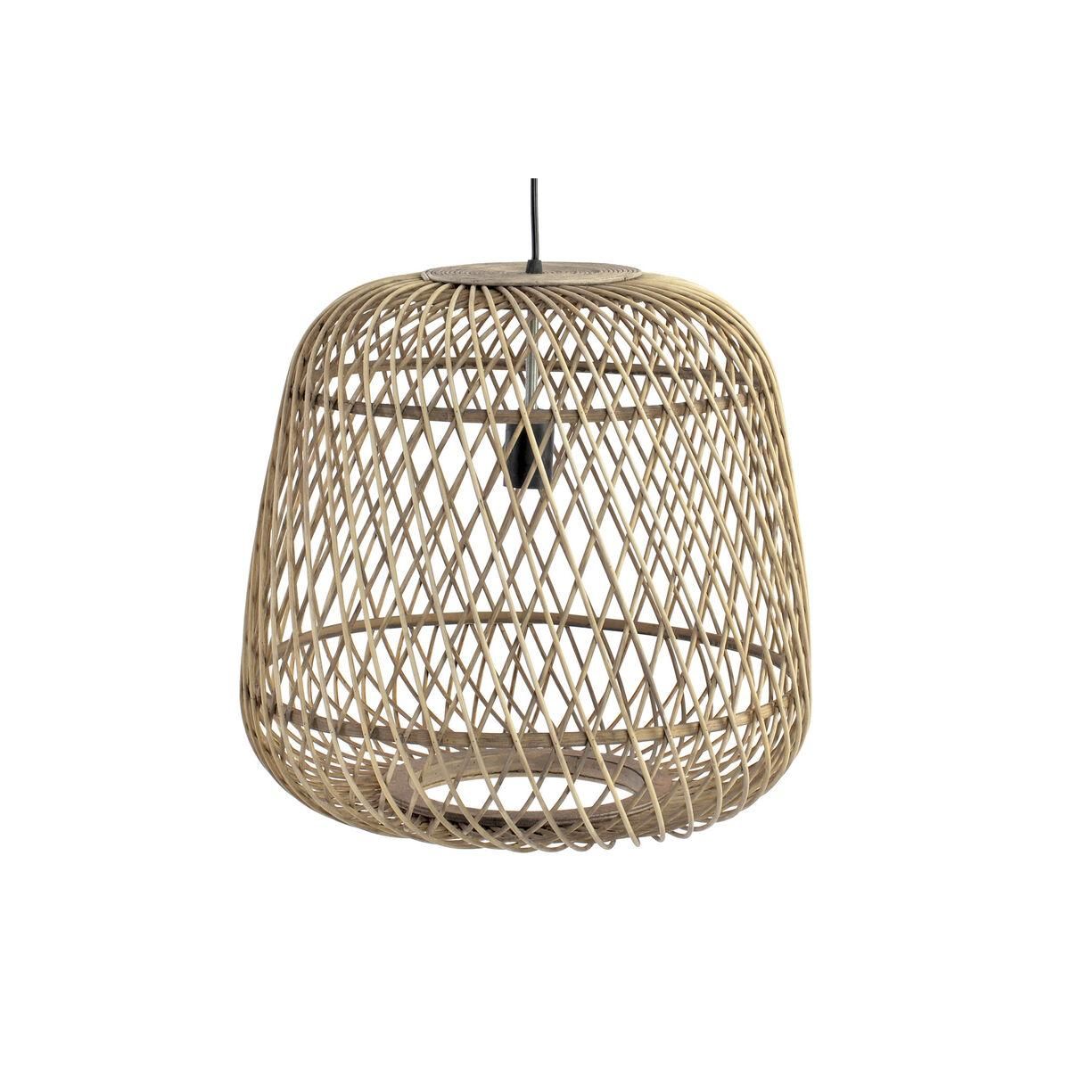 Loftslampe Lys brun Rattan (44 x 44 x 41 cm)