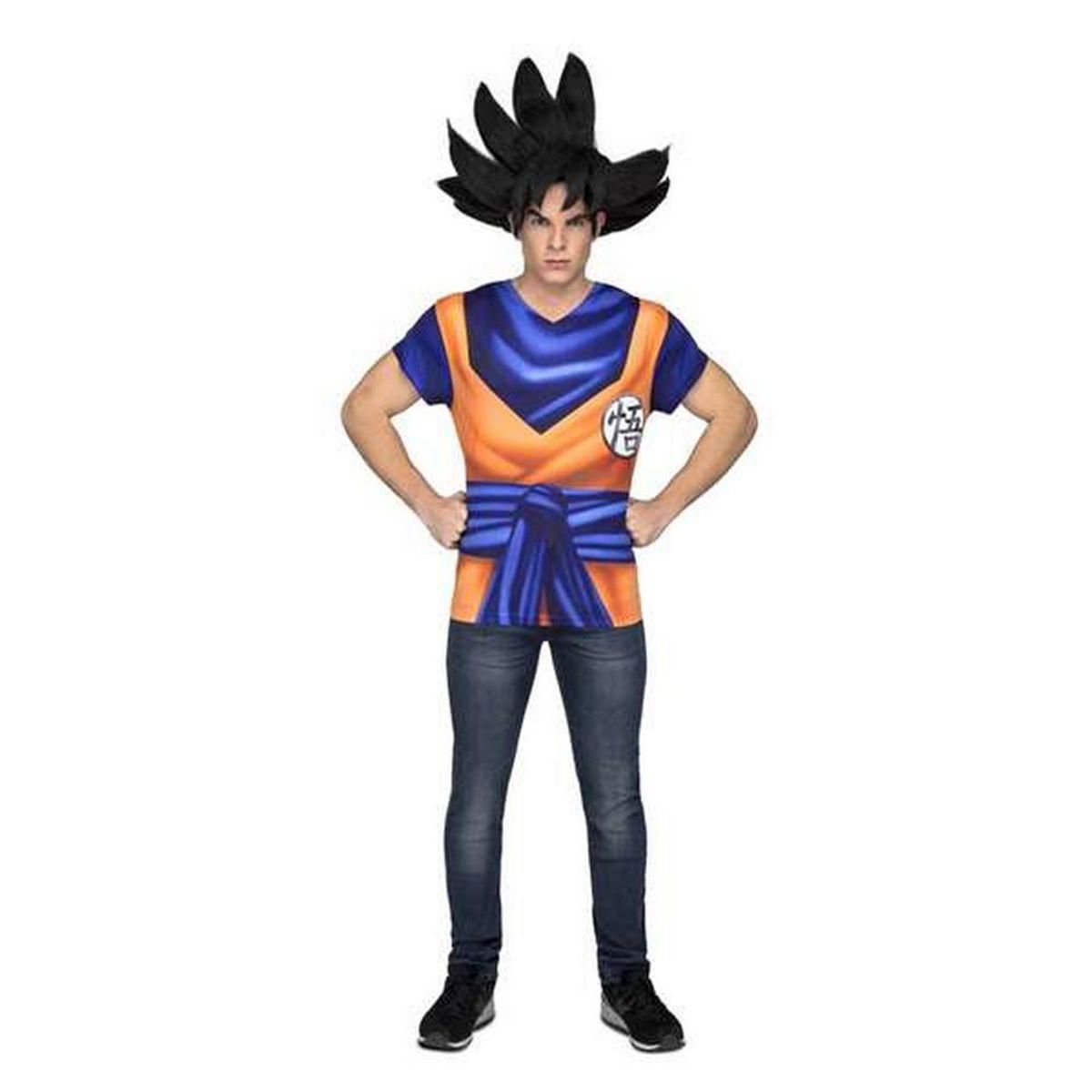 Kostume til voksne Goku T-shirt L