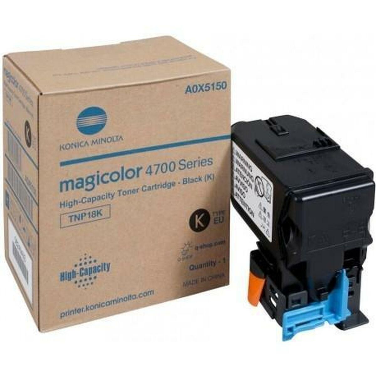 Toner Konica Minolta TNP18K Sort