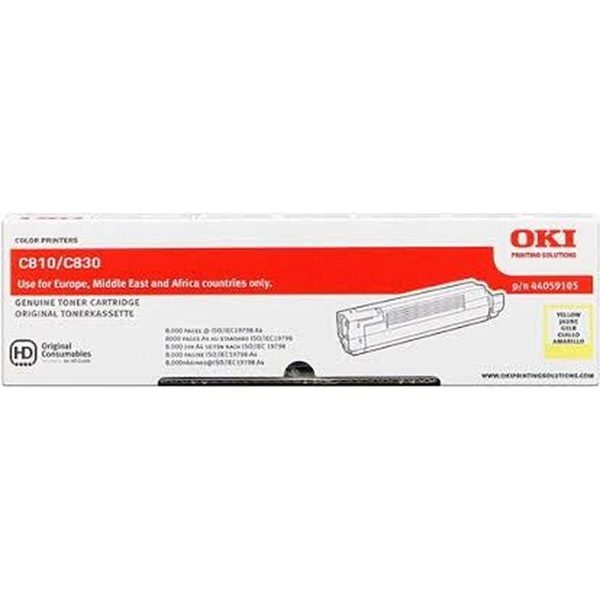 Toner OKI 44059105 Gul