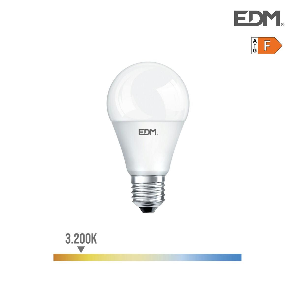 LED-lampe EDM Kan justeres F 10 W E27 810 Lm Ø 6 x 10,8 cm (3200 K)