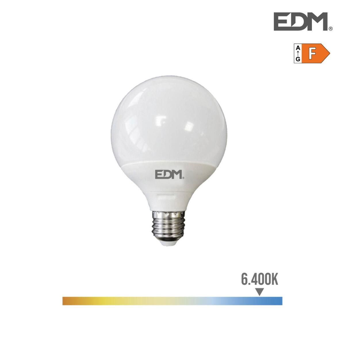 LED-lampe EDM F 15 W E27 1521 Lm Ø 12,5 x 14 cm (6400 K)