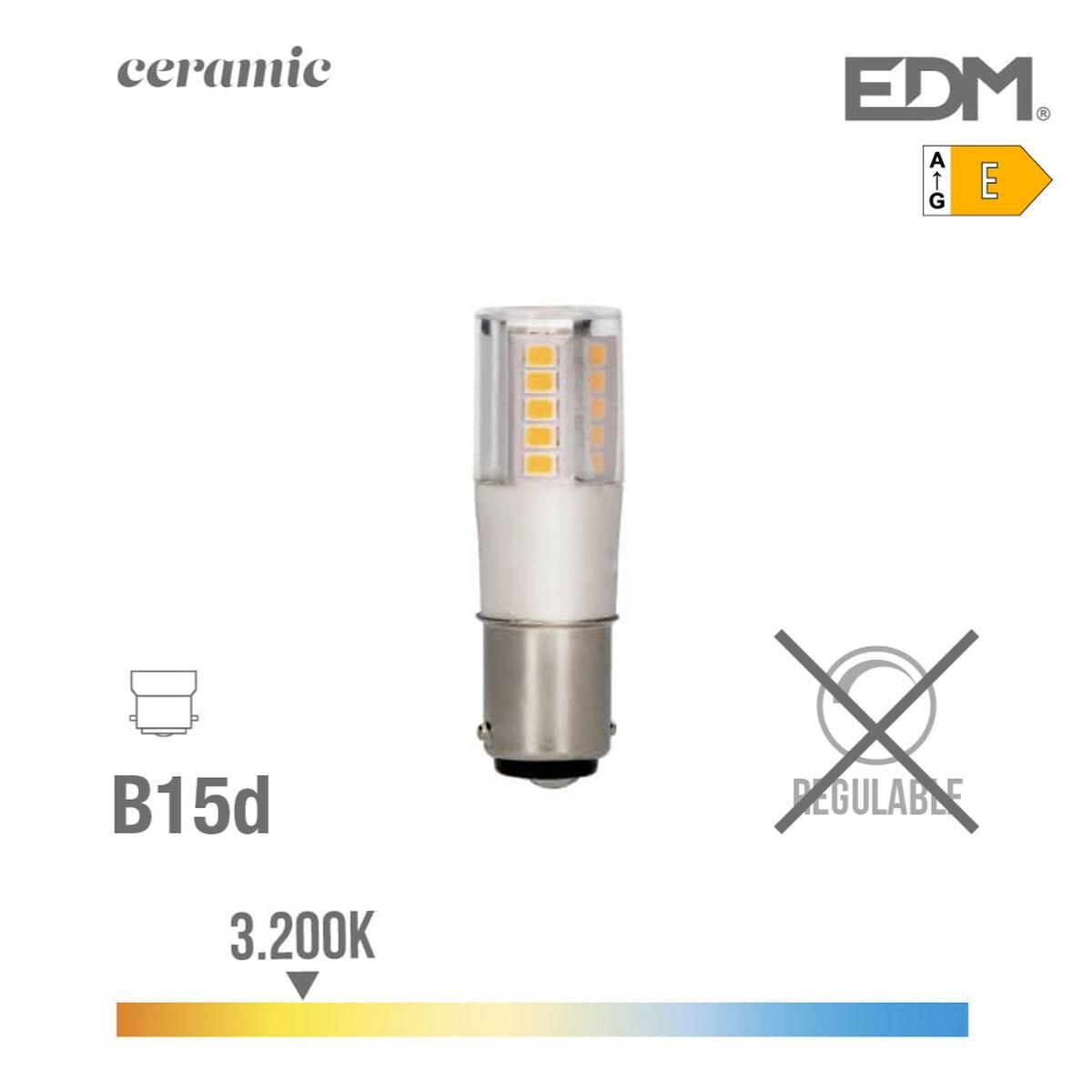 LED-lampe EDM 700 lm E 5,5 W B15D Ø 1,7 x 5,7 cm (3200 K)