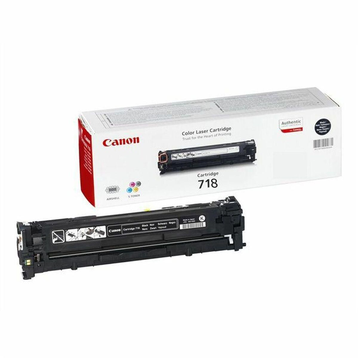 Original toner Canon CRG-718 Bk Sort