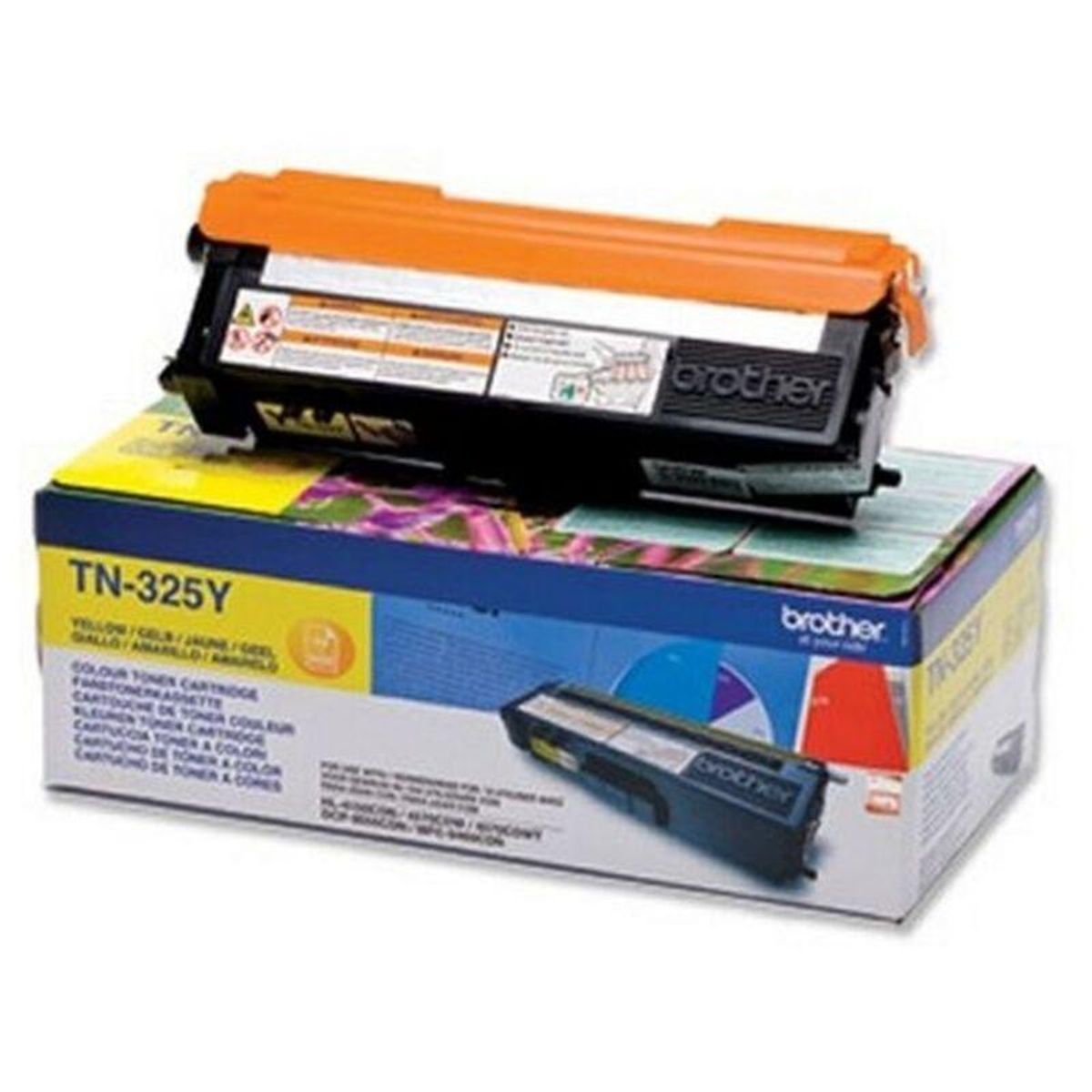 Original toner Brother TN-325Y Gul