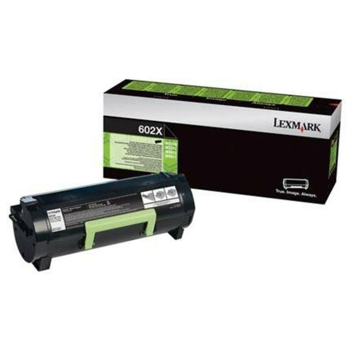 Toner Lexmark 602X Sort