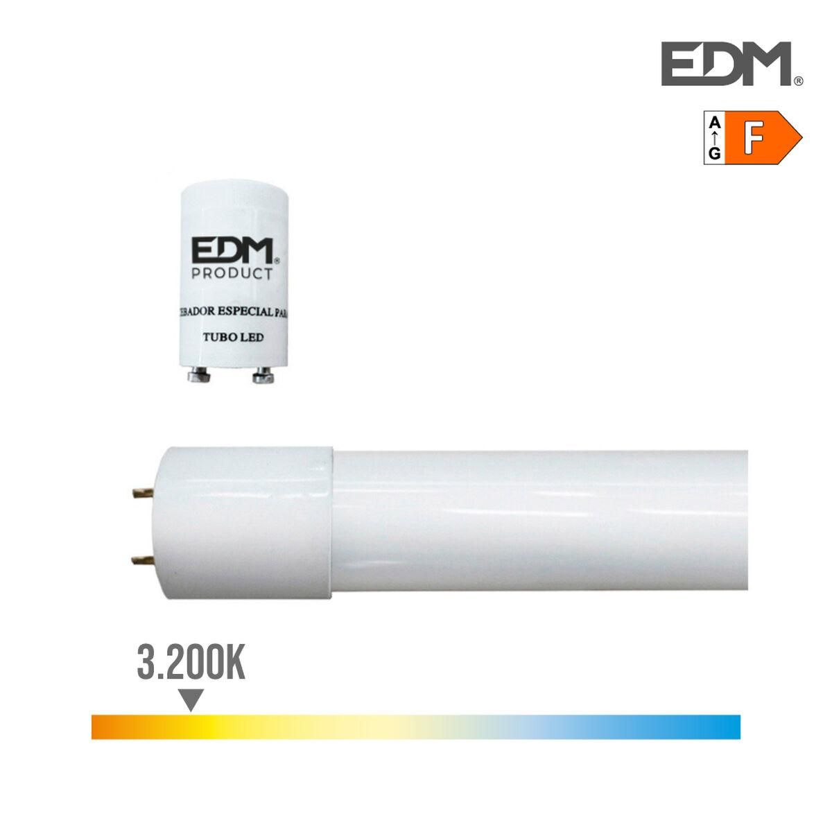 LED Tube EDM F 9 W T8 850 Lm Ø 2,6 x 60 cm (3000 K) (3200 K)