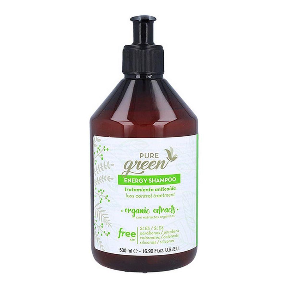 Shampoo Energy Pure Green 1000 ml