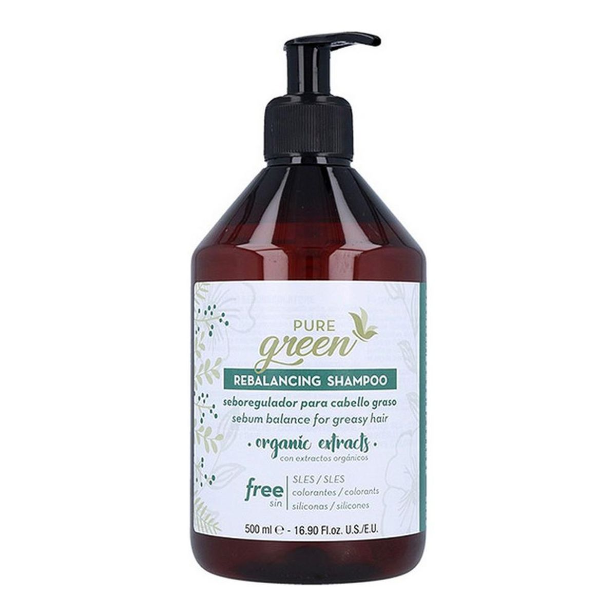 Shampoo Rebalancing Pure Green 500 ml