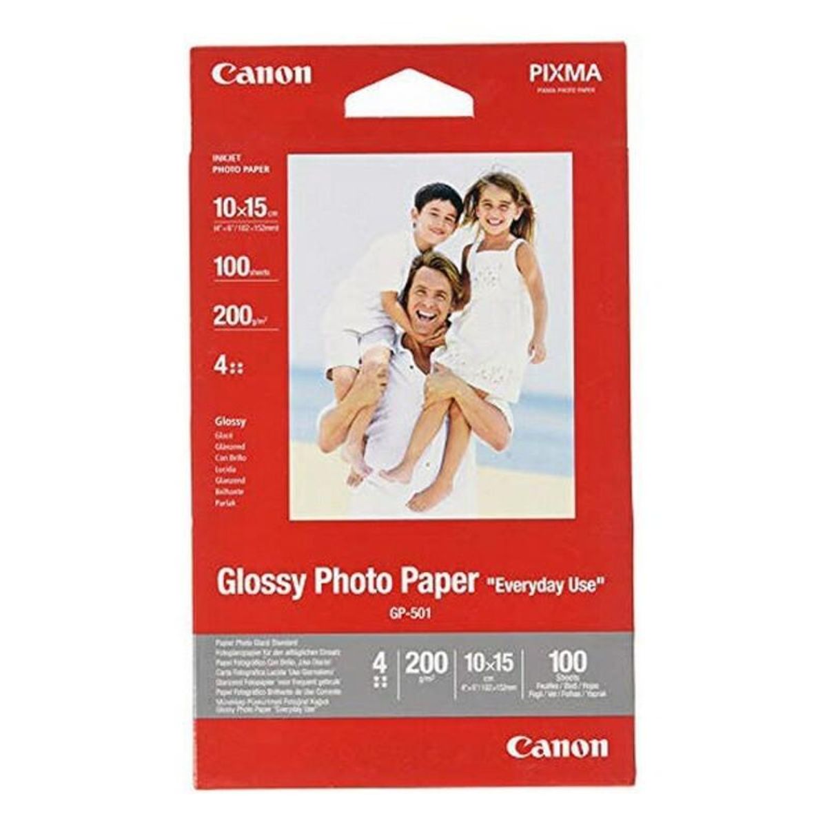 Glossy fotopapir Canon PG-40 10 x 15 cm (100 uds)