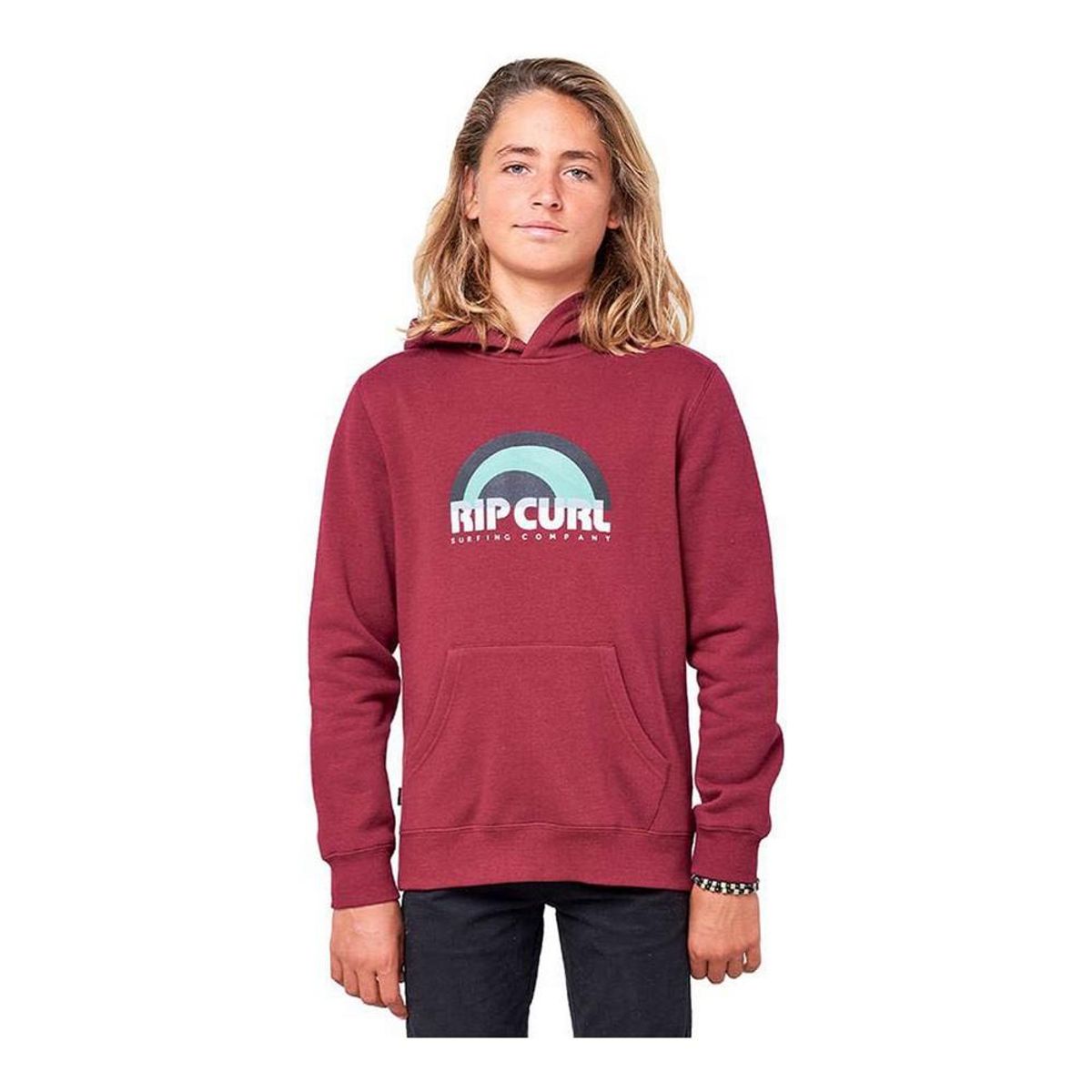 Sweatshirt til Børn Rip Curl Mama Pop Mørkerød 14 år