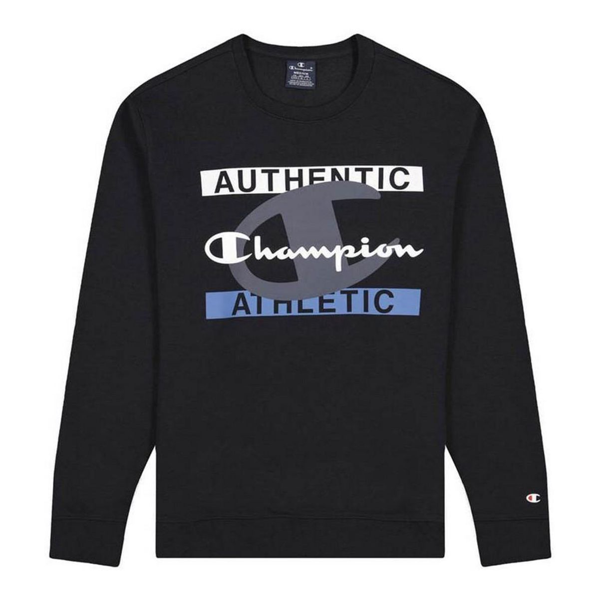 Sweaters uden Hætte til Mænd Champion Authentic Athletic Sort S