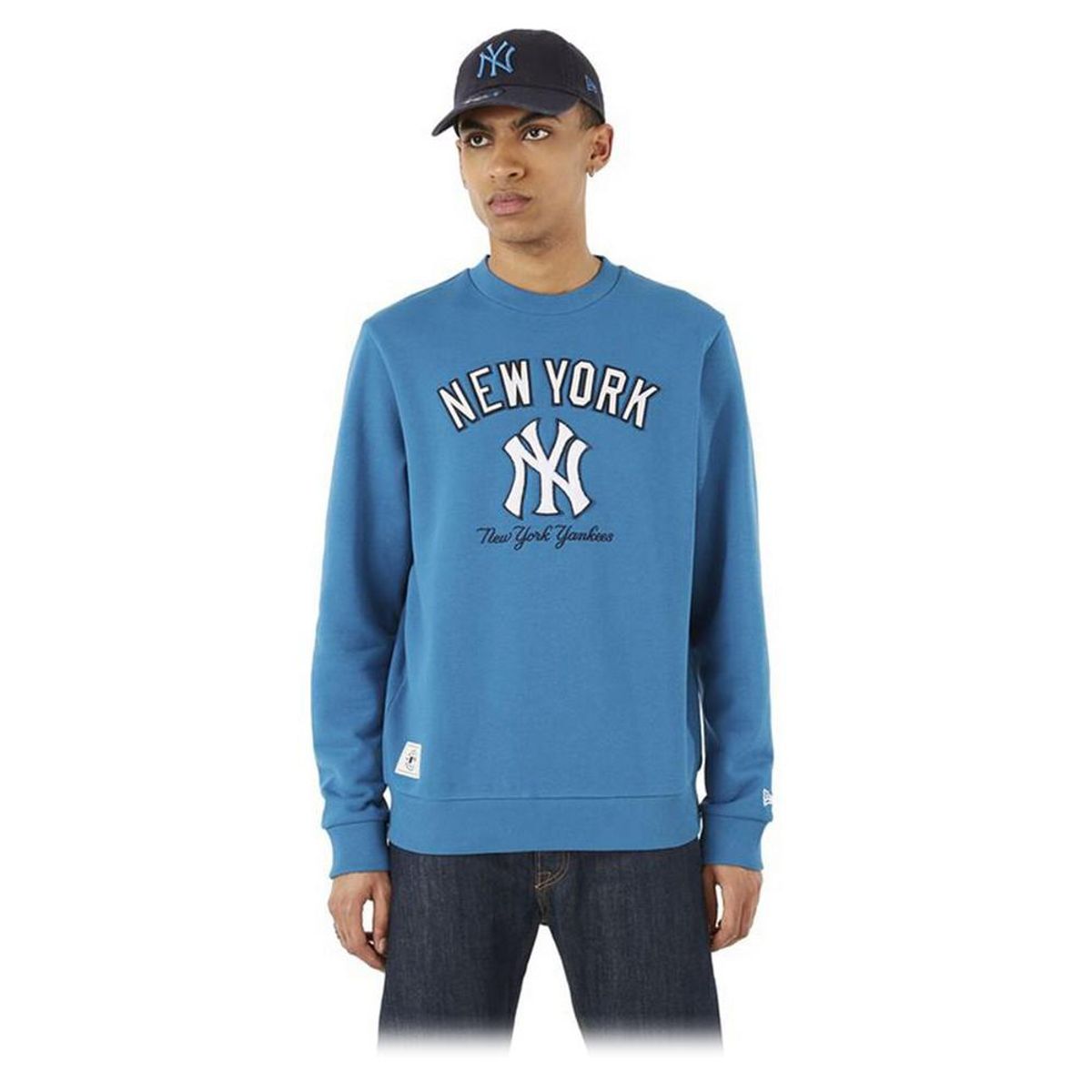 Sweaters uden Hætte til Mænd New Era MLB Heritage New York Yankees Blå L