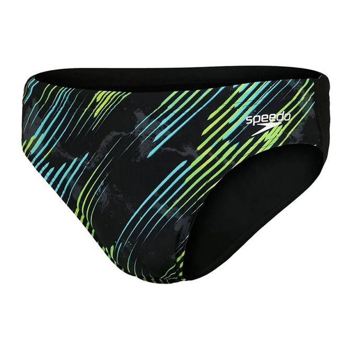 Badetøj til Mænd Speedo Allover 7cm Brief Sort 30