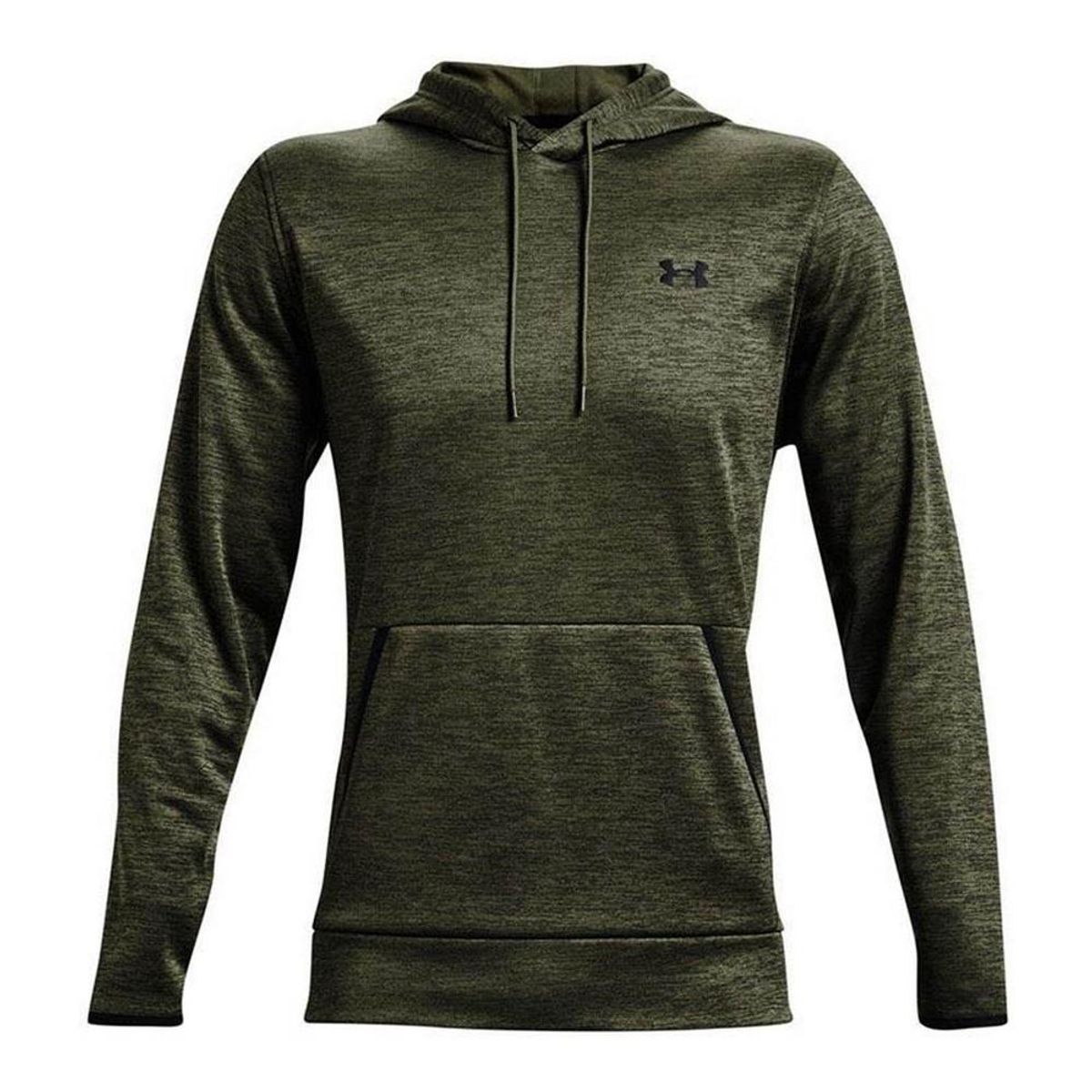 Hættetrøje til Mænd Under Armour Fleece Twist Oliven M