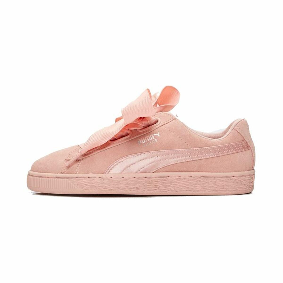 Sportssneakers til damer Puma Suede Heart Ep Gul 39