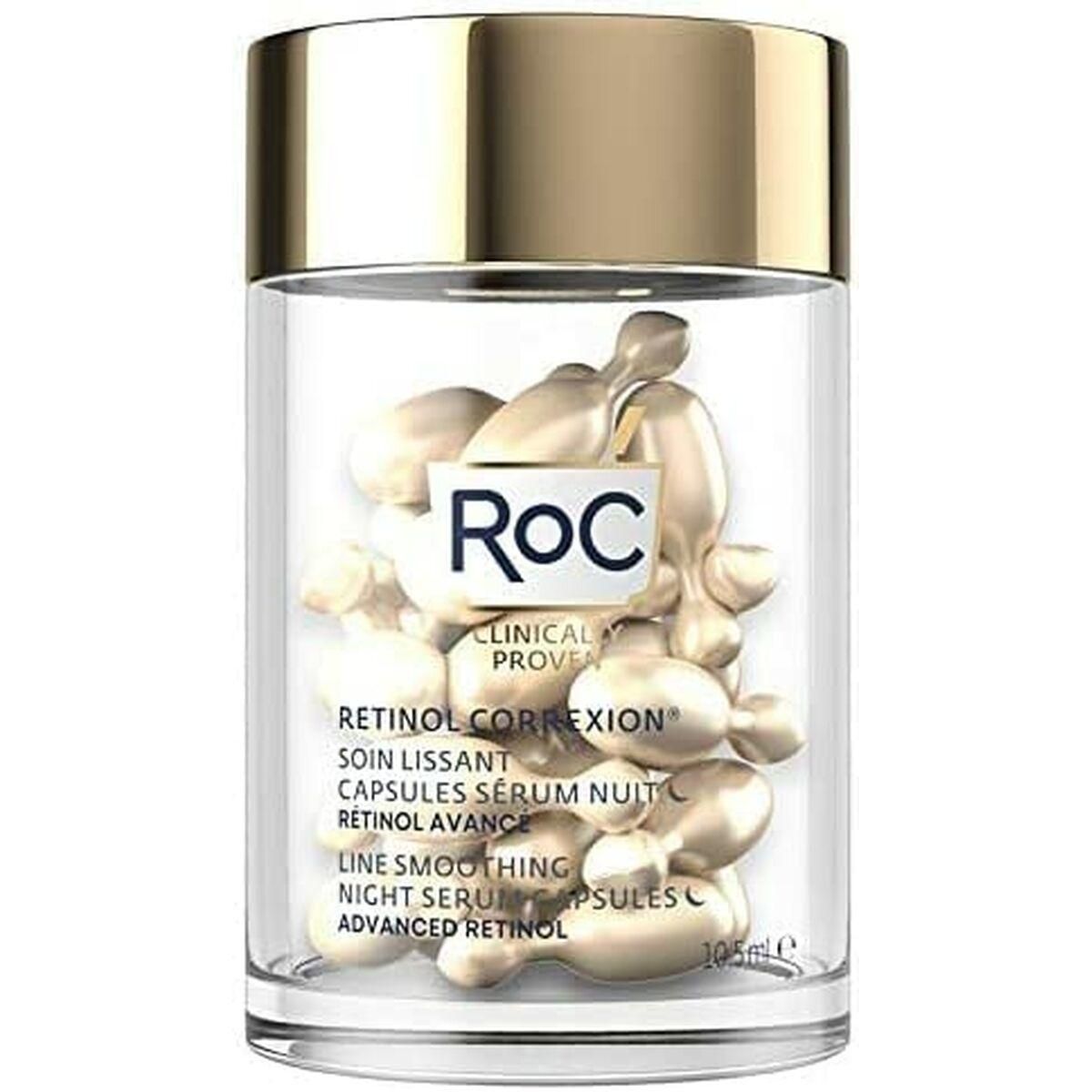 Ansigtsserum Roc Line Smoothing Retinol Nat 30 Kapsler