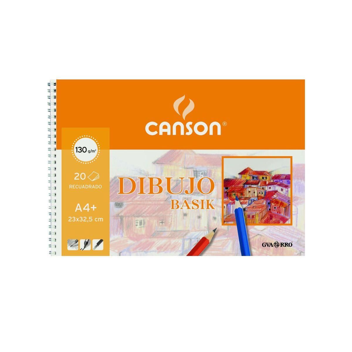 Tegneblok Canson Basik Perforeret mikro 130 g/m²