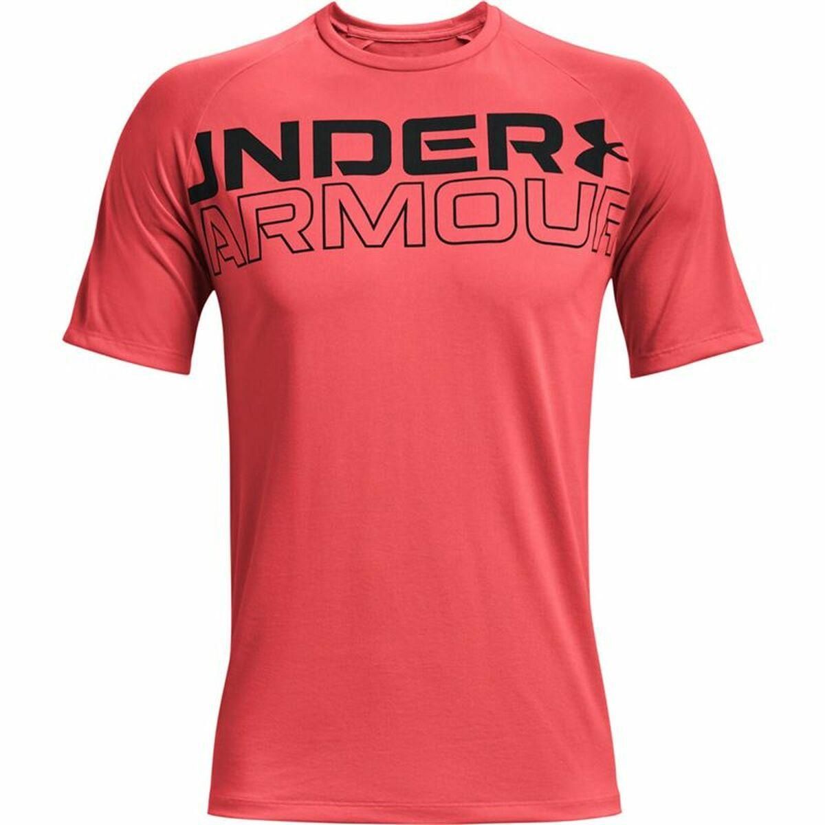 Kortærmet T-shirt til Mænd Under Armour Tech 2.0 Rød XL