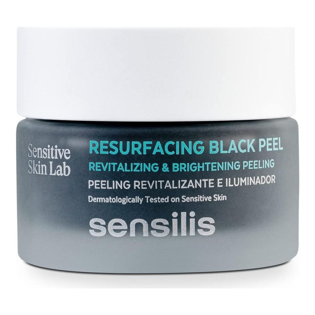 Eksfolierende ansigtscreme Sensilis Resurfacing Black Peel (50 g)